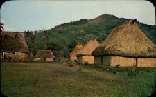 Villaggio delle Fiji Isola