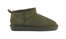 SHORT WINTER BOOT SUEDE MILITARY