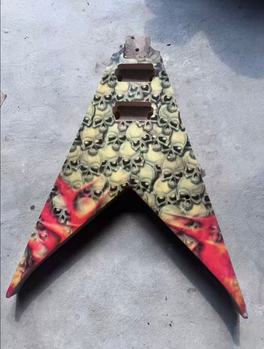 Skull head top - skull, finish