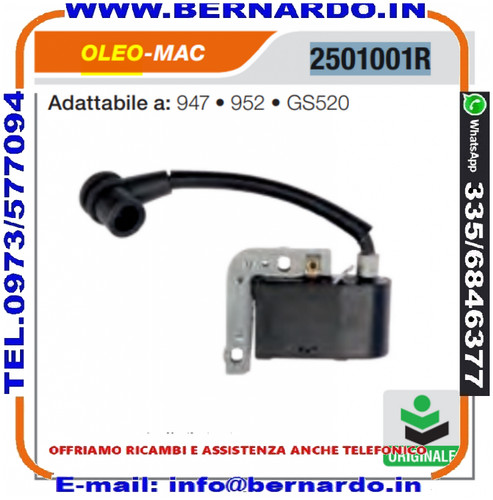 Bobina accensione originale - bobina,