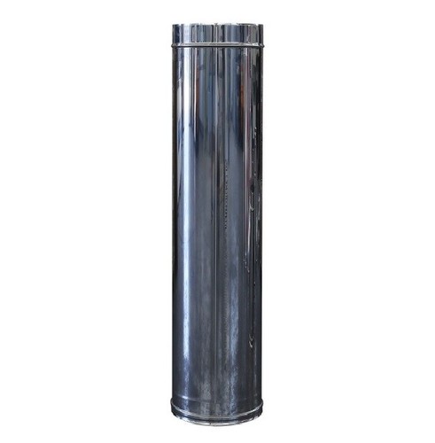 Tubo canna fumaria inox - tubo,