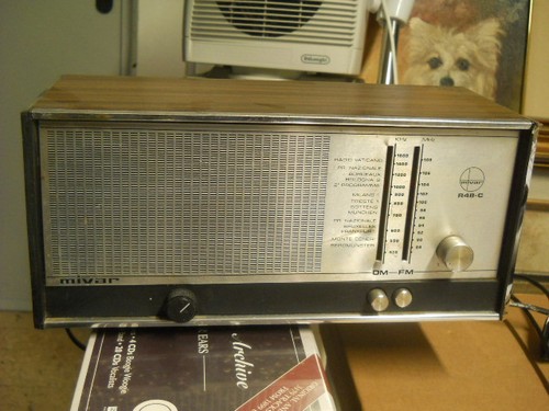 Radio mivar r48 vintage - mivar,