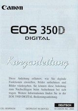 CANON EOS 350 D DIGITAL -
