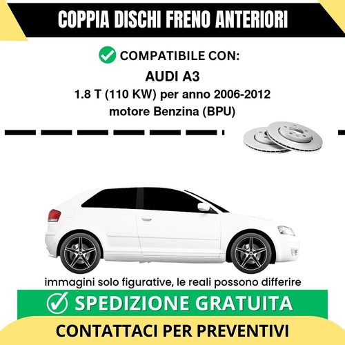 Coppia dischi freno - coppia, anteriori