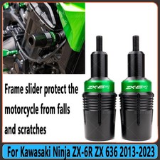 Per Kawasaki Ninja ZX-6R ZX 636 2013-23 Telaio Moto Cursori Protezione Antiurto