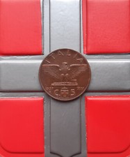 (£)    5 Centesimi 1937 XV