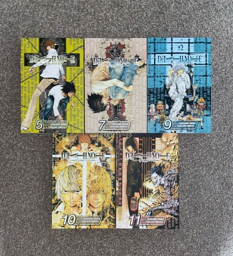 Death note manga volumes - death,