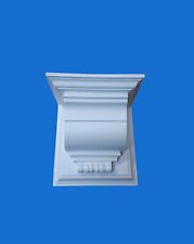 CAPITELLO-MENSOLA IN GESSO -Art.18- (Prodotto Laccato Bianco)