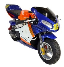 Mini Moto, 50cc, Racer, 2 Tempi, Pocket Bike, Mini Moto, CONSEGNA UK 24 ore