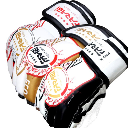 Guanti mma pelle farabi - pelle,