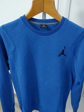 Felpa Jordan Blu Azzurra Tg S
