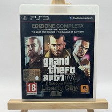GTA GRAND THEFT AUTO 4 EDIZIONE COMPLETA + EPISODES FROM LIBERTY CITY PS3 ITA