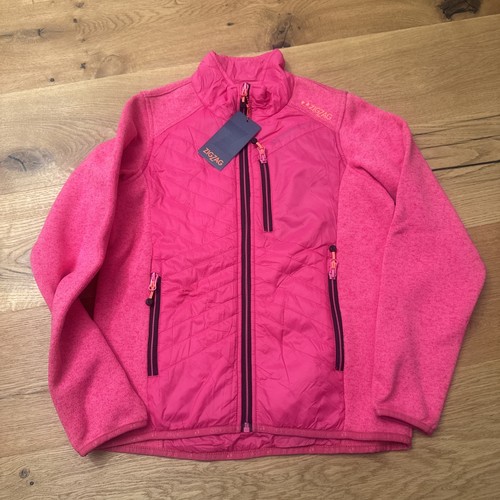 Giacca pile ibrida zigzag - in,