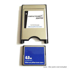 Tipo I/II Compact Flash CF a PCMCIA Adattatore Card Slot Reader per Notebook Portatile