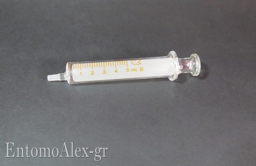 Siringa graduata 5ml vetro - 5ml,