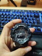 G SHOCK CASIO GA-710 BLACK AND SILVER ORIGINAL WITH ORIGINAL BOX
