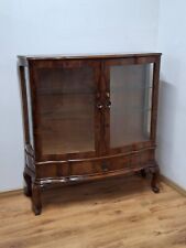 Vetrina Chippendale Anni '40 - Ideale per Restauro Shabby Chic, Fascino Vintage