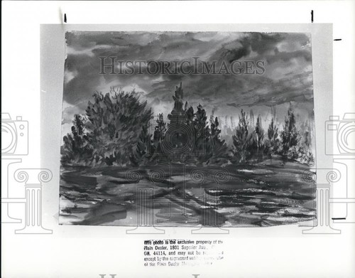 Foto stampa 1989 dipinto di - 1989,