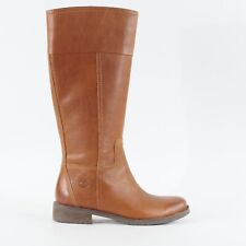 Stivali alti casual da donna Timberland Venice Park alti A1IZ7 in pelle marrone con zip