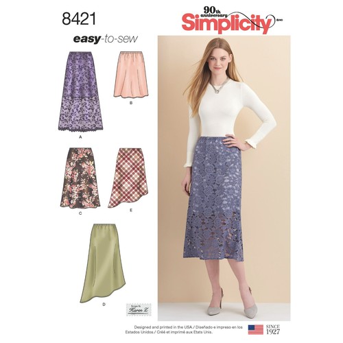 Simplicity 8421 misses gonne - simplicity,
