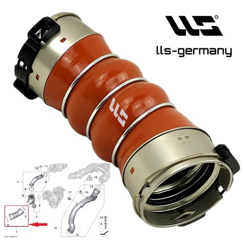 Tubo turbo intercooler - , per
