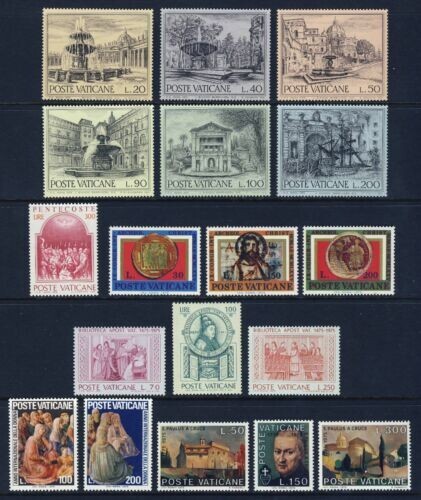 Vaticano set anno - set, 18v