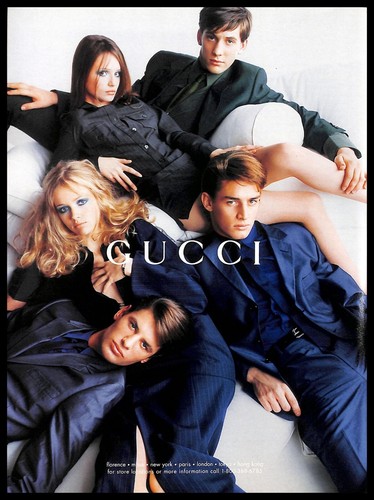 Gucci stampa pubblicitaria - gucci,