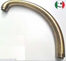 CANNA CONICA IN OTTONE PER RUBINETTO MONOFORO - BRONZATO - BRONZO