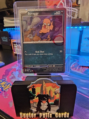 Pokémon tcg scraggy black - pokémon,
