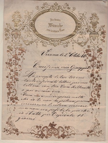 Lettera charlo bitto amante - di,