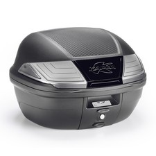 BAULETTO KAPPA - COLORE NERO 40 LT / ATTACCO MONOLOCK - K400NT2 (CON PIASTRA)