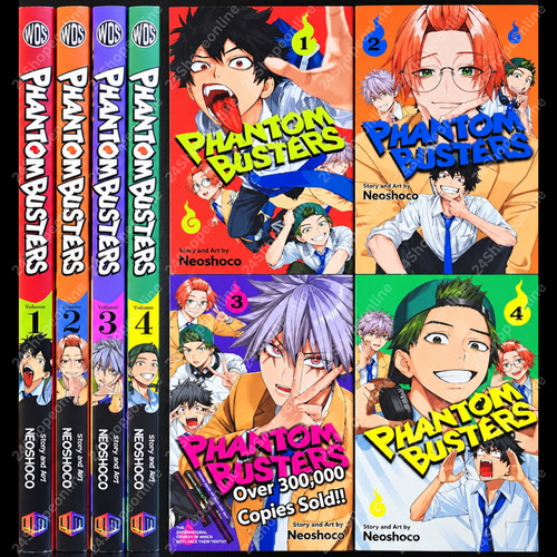 Phantom busters nuovo manga - nuovo,
