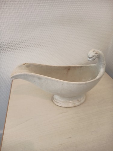 Saucière blanche porcelaine