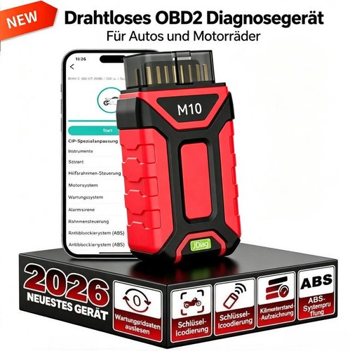 Jdiag m10 bluetooth obd2 - bluetooth,