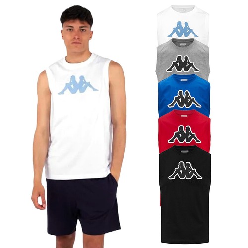 Kappa logo dwal canotta uomo - logo,