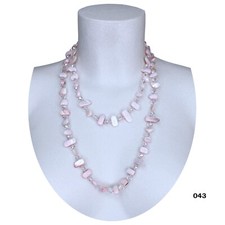 Rosa chiaro collana madreperla - chiaro,