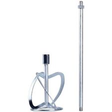 Frusta Per Miscelatore in Acciaio Attacco M14 Diametro Elica 12cm Lunghezza 60cm