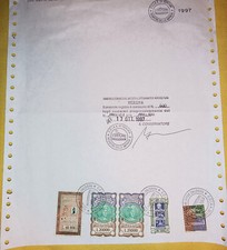 MARCA DA BOLLO LIRE 20.000 CONCESSIONI GOV. -60.000 CASSE DI PREVIDENZA L. 3.000