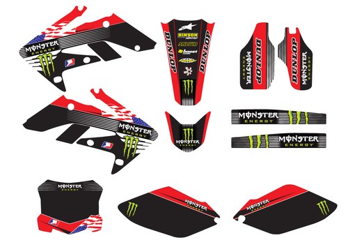 Kit grafiche adesivi monster - grafiche,