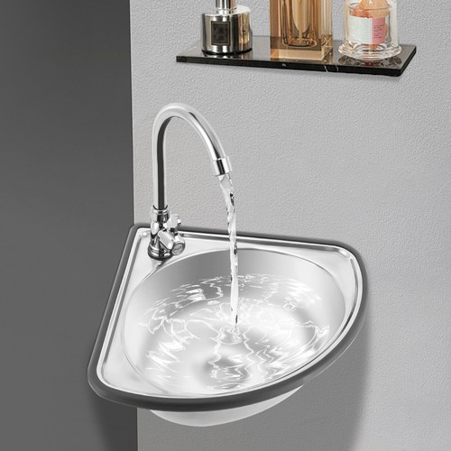Lavabo singolo triangolo - lavabo,