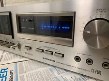 Pioneer CT-F600 *Stereo Cassette Tape Deck + manuale (da cambiare cinghia)