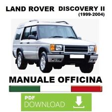 Land Rover Discovery 2 TD5 2.5 Manuale officina istruzioni riparazione ITALIANO