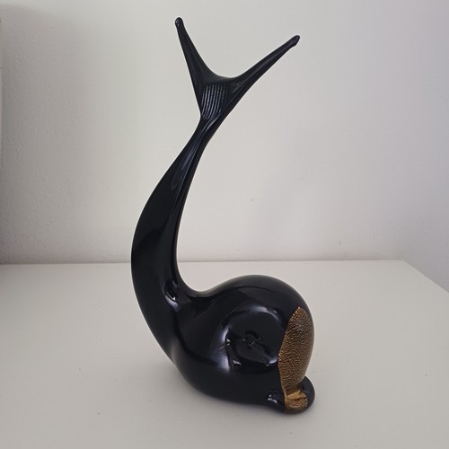 Scultura balena vetro - balena,