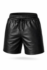 Pantaloncini corti in pelle