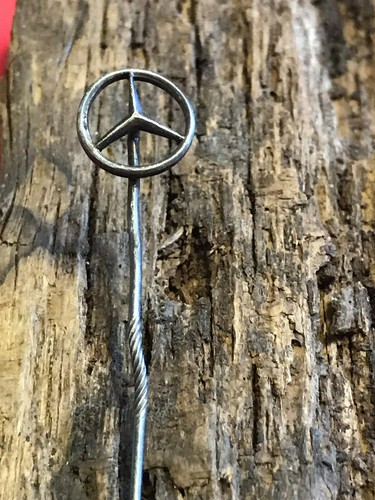 Spilla bastone logo mercedes - bastone,