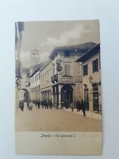 Cartolina Imola Bologna Emilia Romagna Fernet Branca Corso animata paesaggistica