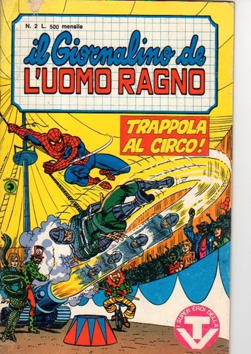 Giornalino uomo ragno - giornalino, l'uomo
