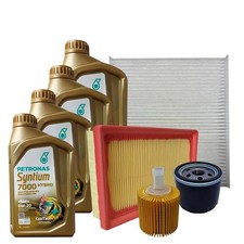 Kit Tagliando Toyota CHR C-HR 1.8 Hybrid 3 Filtri 4 Olio 0W20 Petronas   