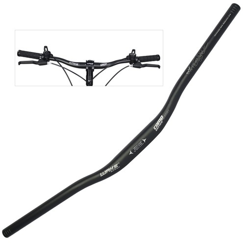Wake manubrio mtb - wake, alluminio