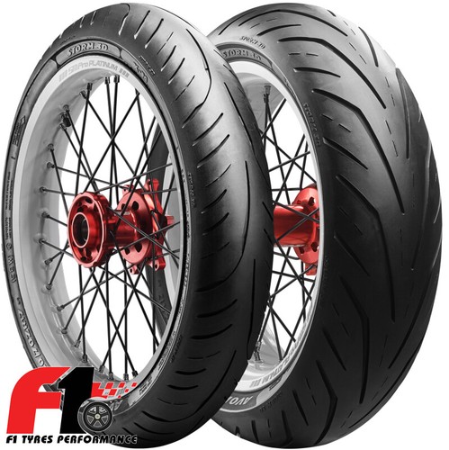 Coppia gomme moto - gomme, avon